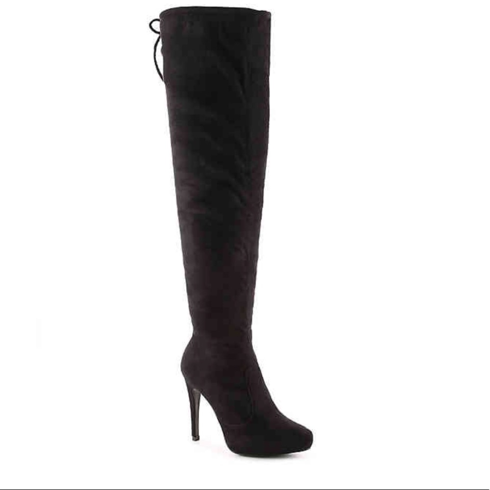 Brand New over the knee boot with heel